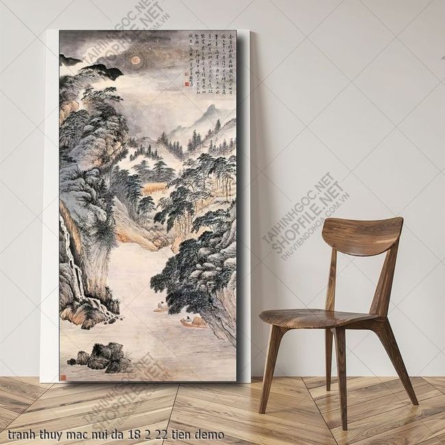 tranh thuy mac nui da 18 2 22 tien